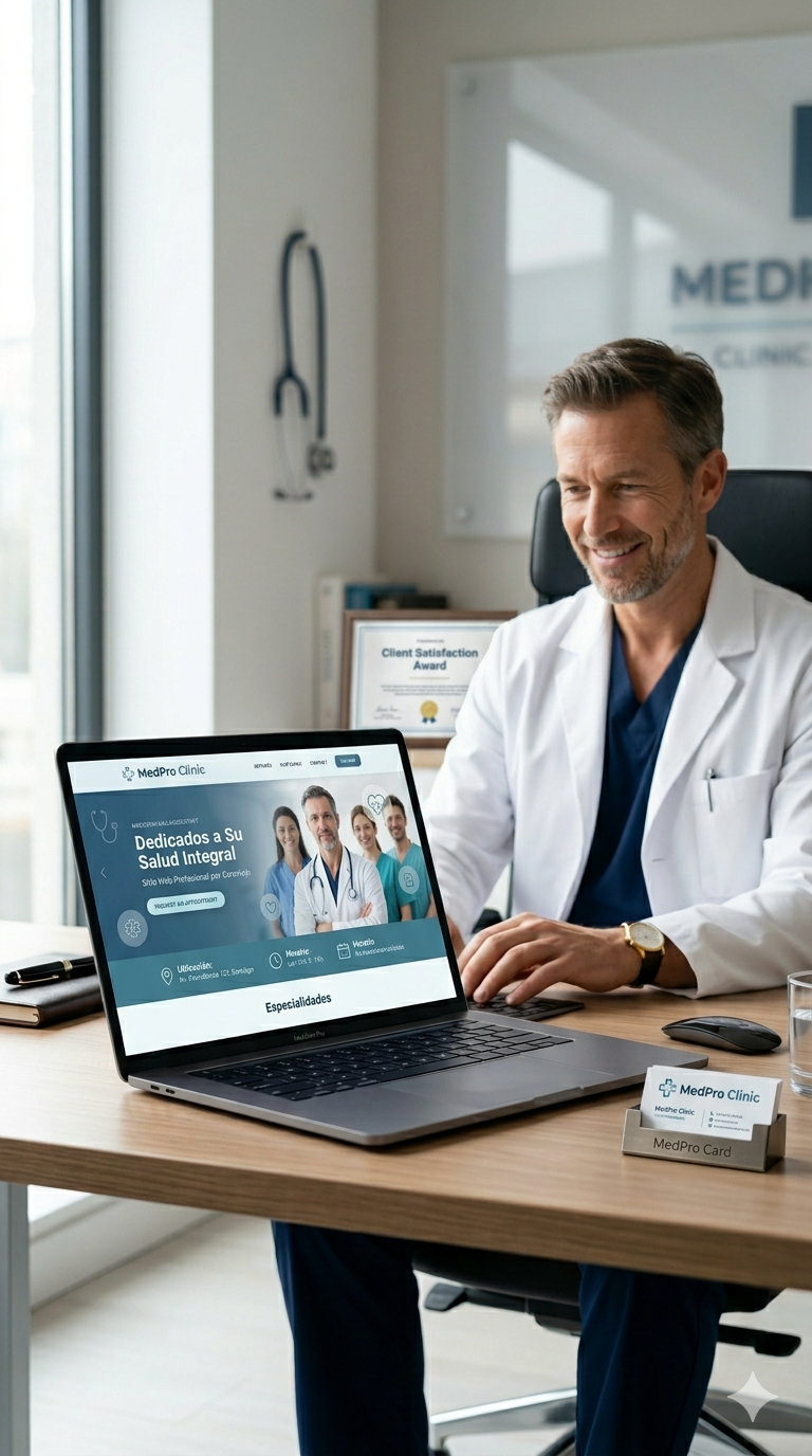 Diseño web para médicos y clínicas en Chile