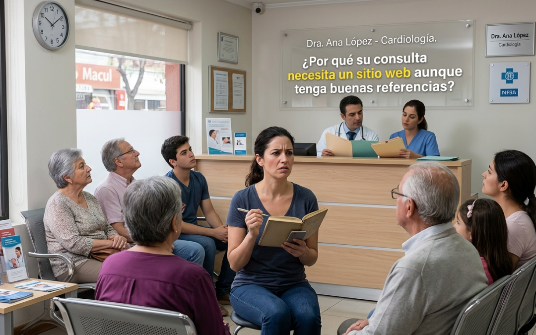 ¿Por qué su consulta necesita un sitio web aunque tenga buenas referencias?